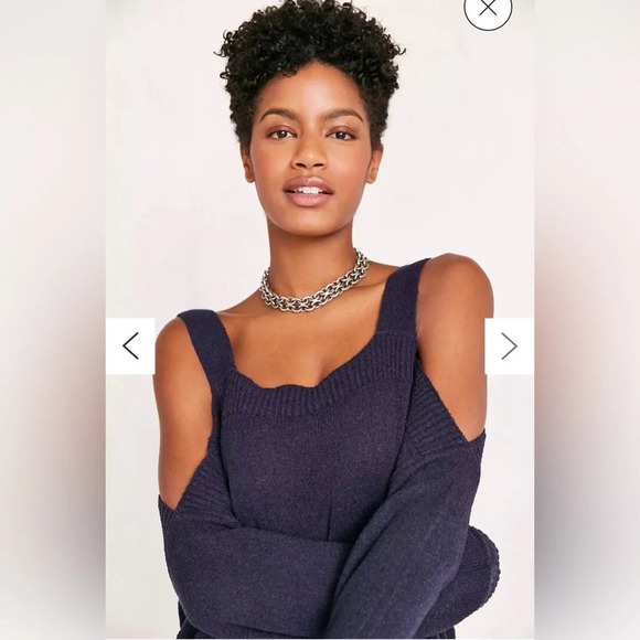 URBAN OUTFITTERS BDG Cold Shoulder Dolman
Sweater Mini Dress NWT Medium - Picture 6 of 16